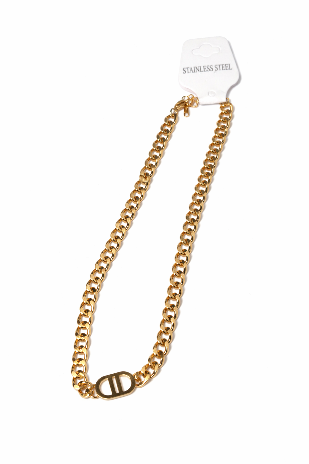 Classic Cuban Chain Necklace | Stainless Steel