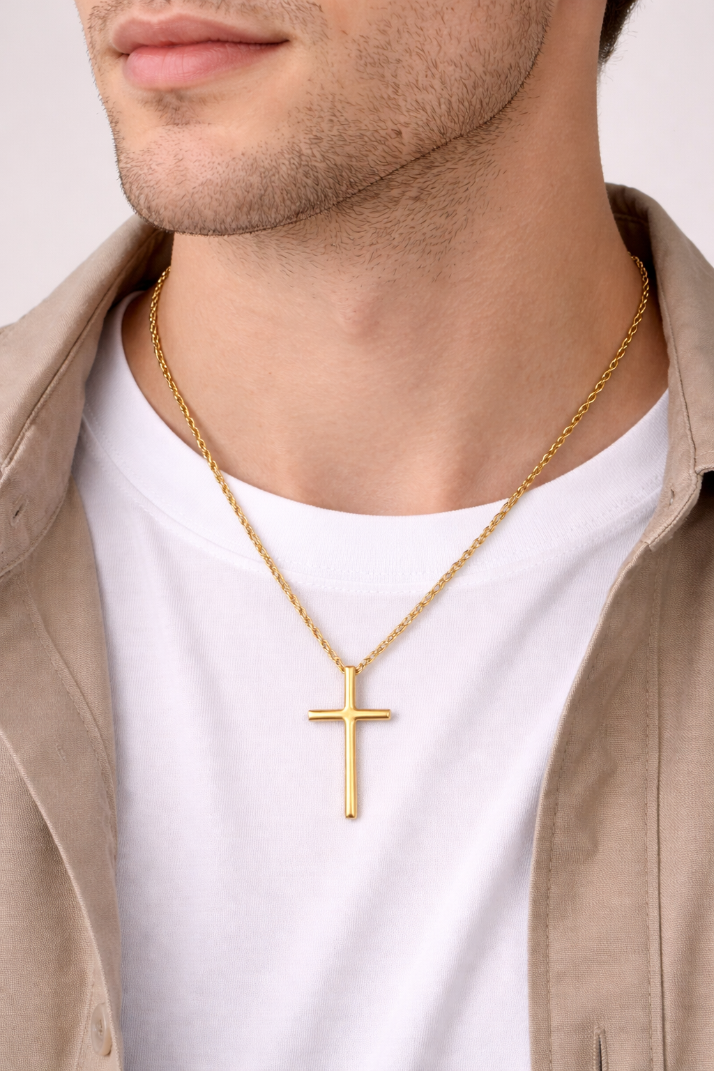 Gold Cross Necklace