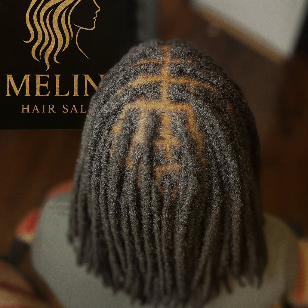 Natural 10” Dreadlocks – Black (pack of 10)