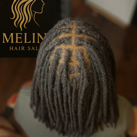 Natural 10” Dreadlocks – Black (pack of 10)
