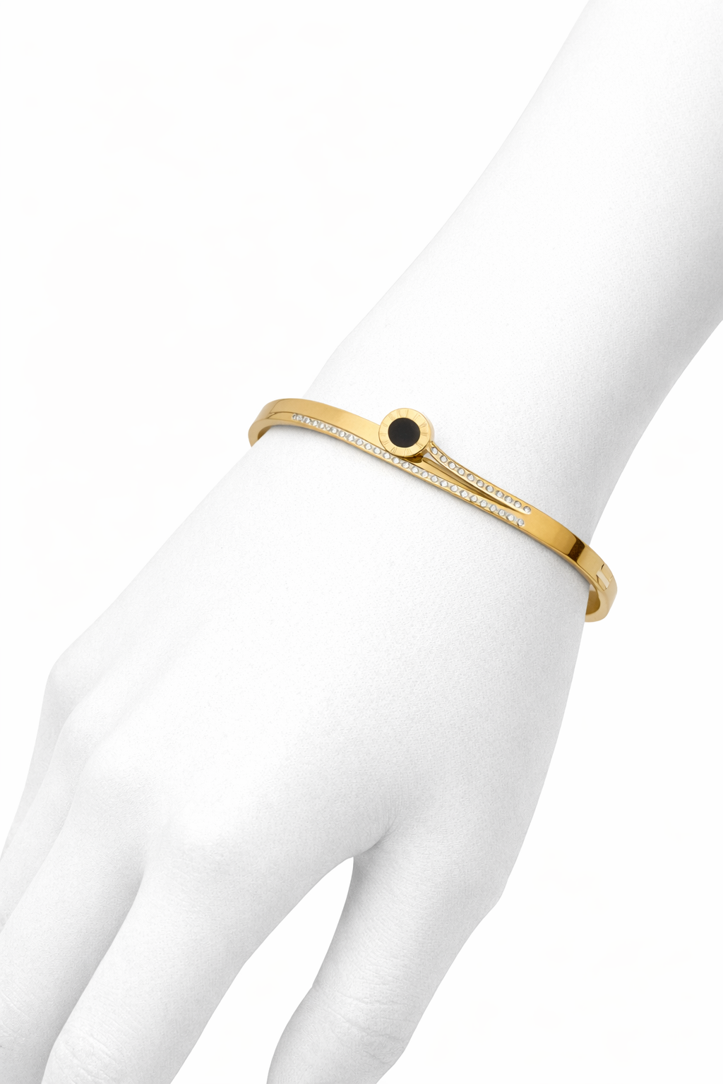 Elegant Gold Bangle Bracelet