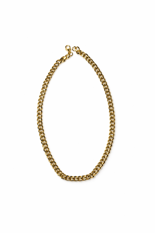 ✨ Luxury Gold Cuban Chain Necklace