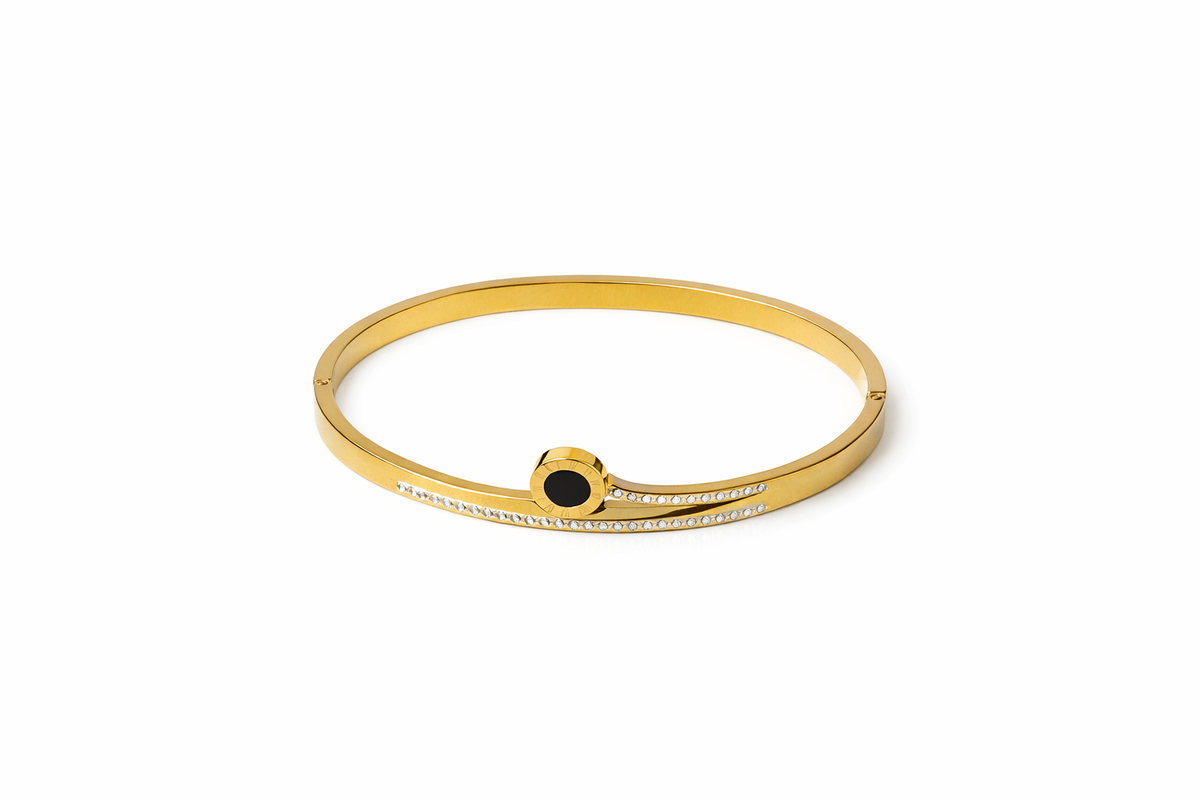 Elegant Gold Bangle Bracelet